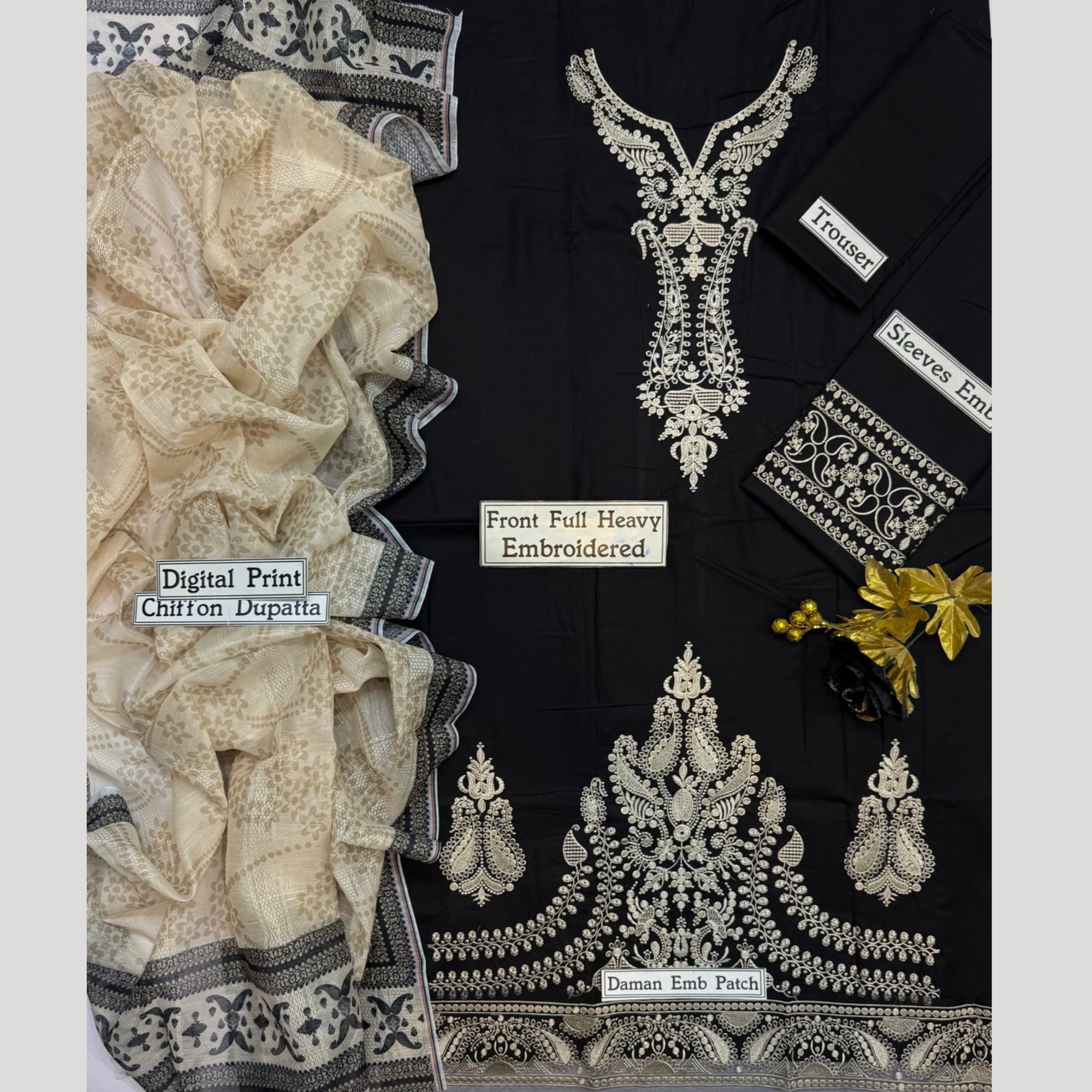 Inspired Summer Luxe Lawn 3PC Suit
