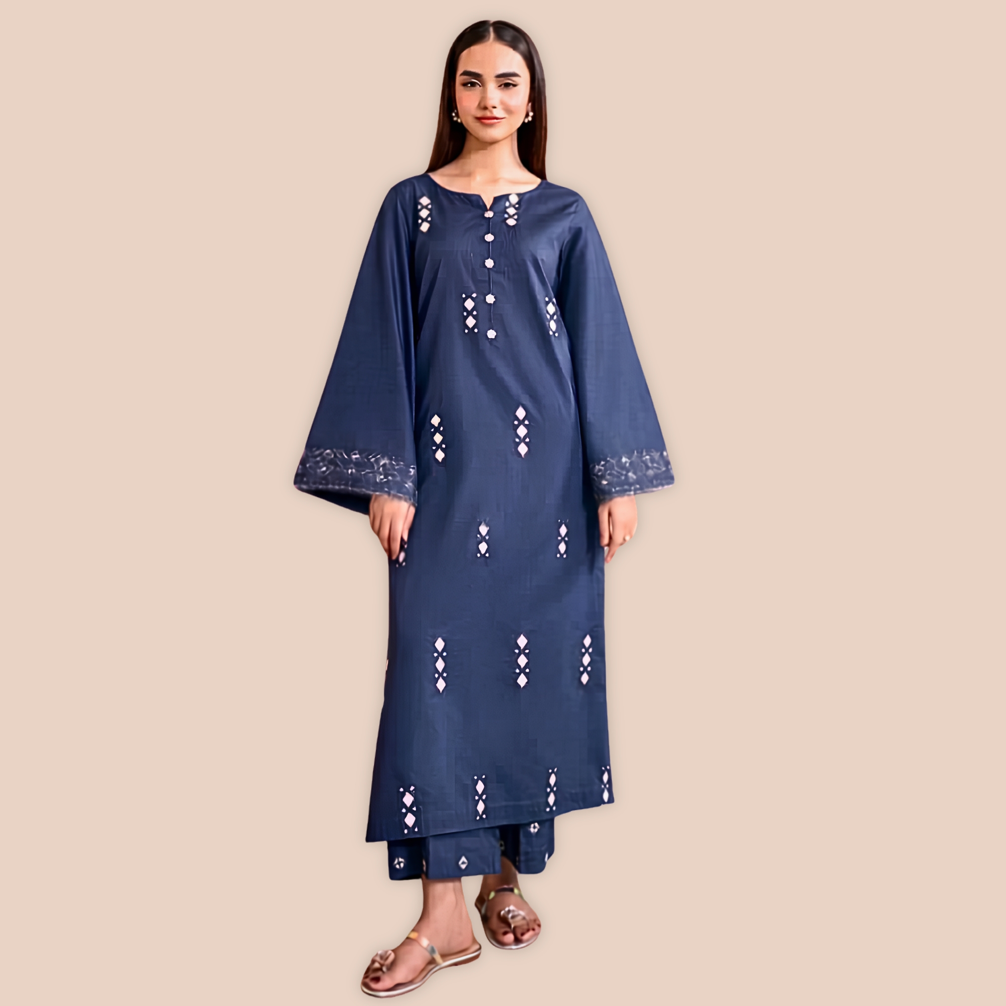URGE Inspired Embroidered Lawn 2PC Suit