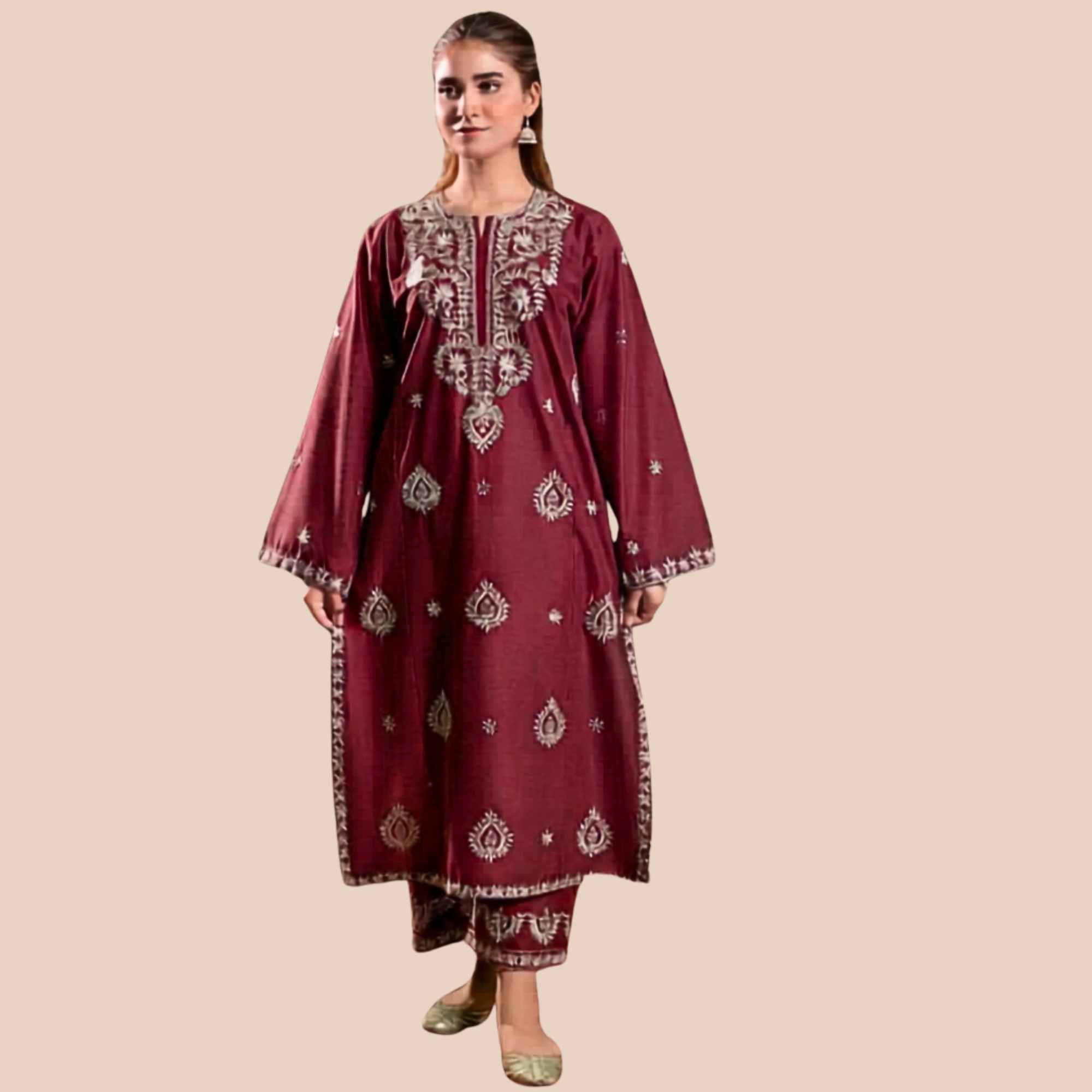 Urge Noor Embroidered Lawn 2PC Suit