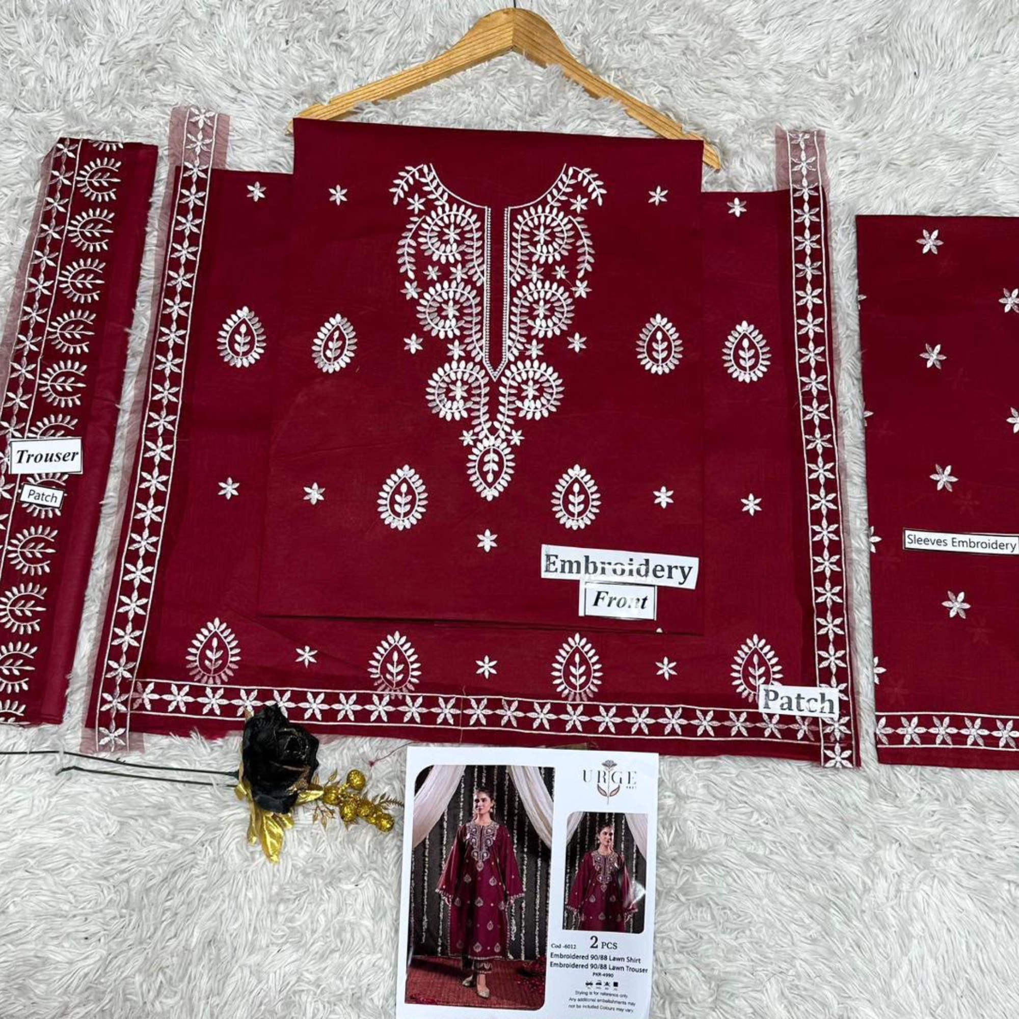 Urge Noor Embroidered Lawn 2PC Suit