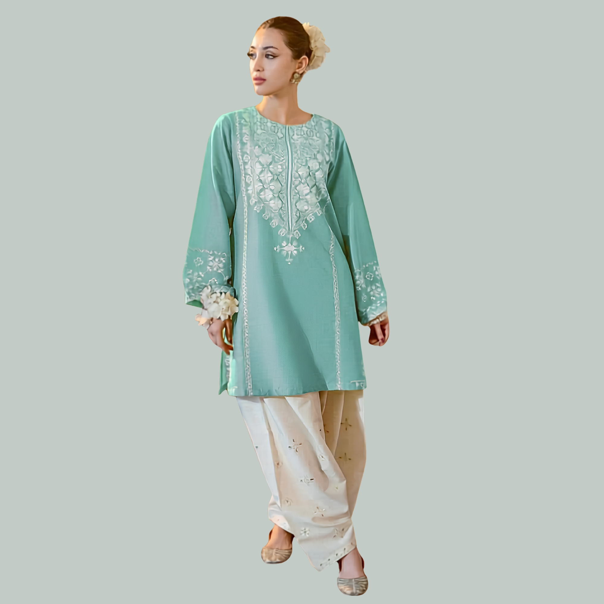 Urge Blossom Embroidered Lawn 2PC Suit