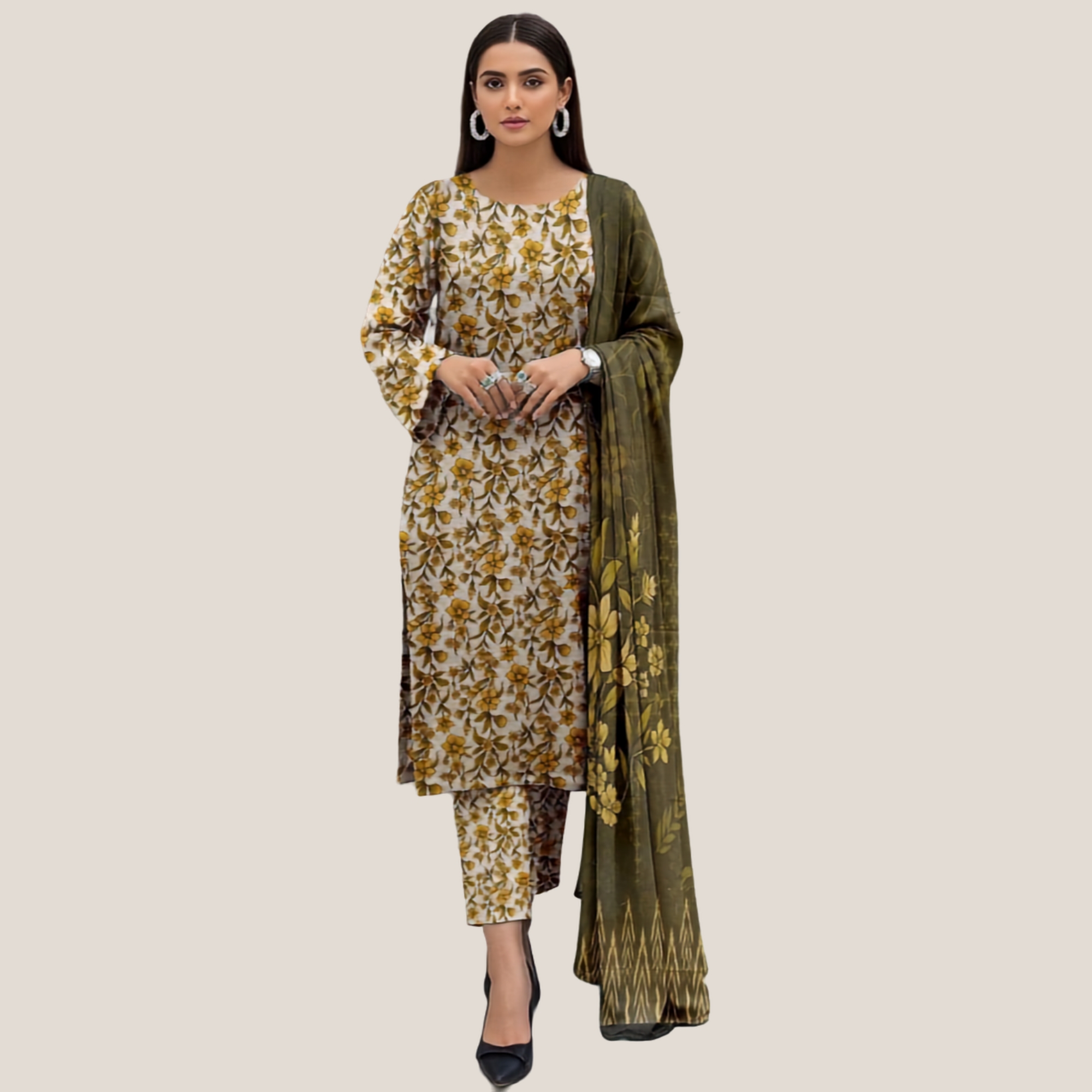 Gul Ahmed Bana Dora Lawn 3 Piece Suit