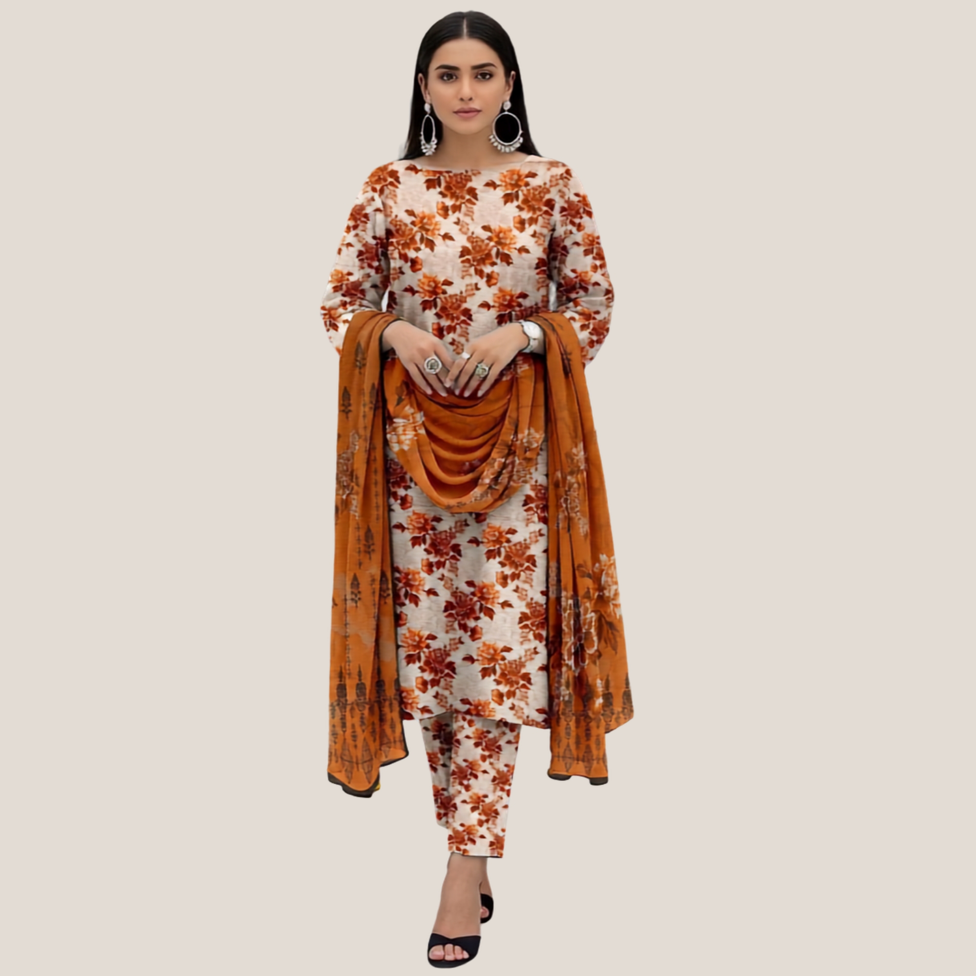 Gul Ahmed Bana Dora Lawn 3 Piece Suit