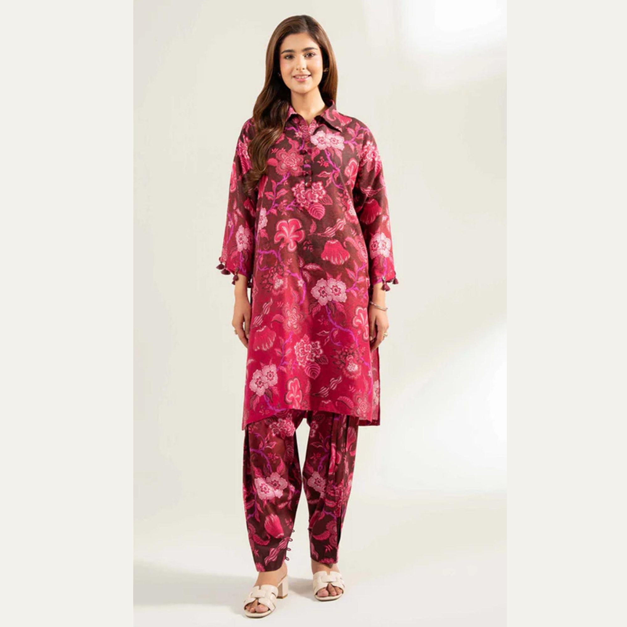 Nishat Digital Lawn 2 Piece Suit