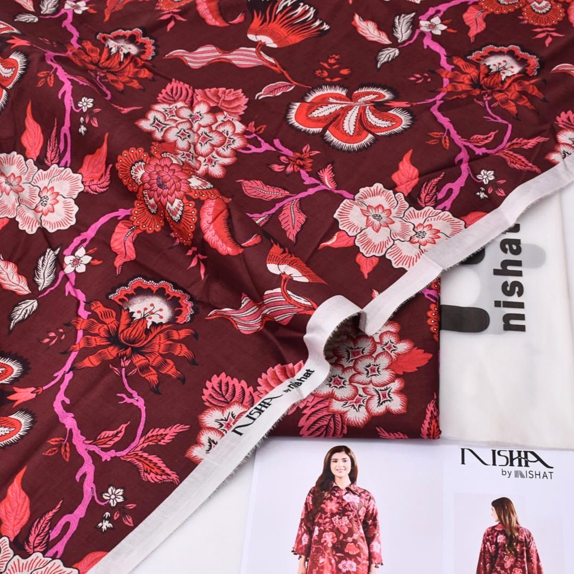 Nishat Digital Lawn 2 Piece Suit