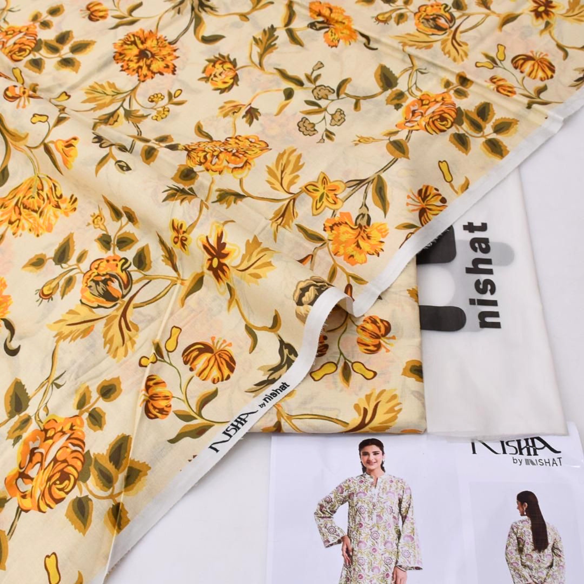 Nishat Digital Lawn 2 Piece Suit
