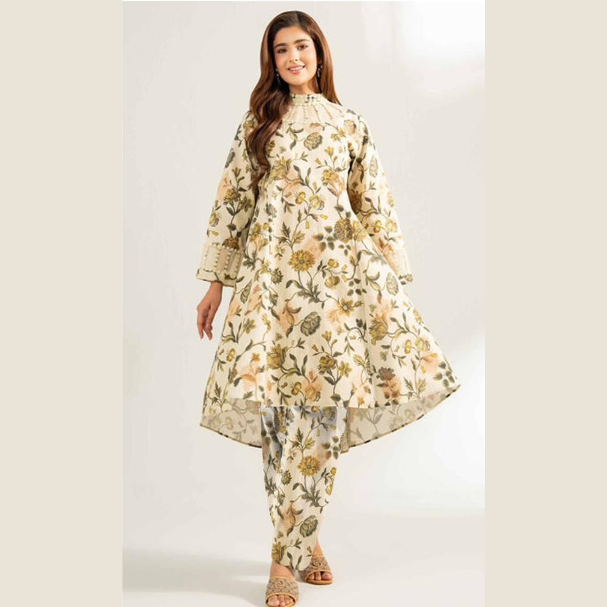 Nishat Digital Lawn 2 Piece Suit