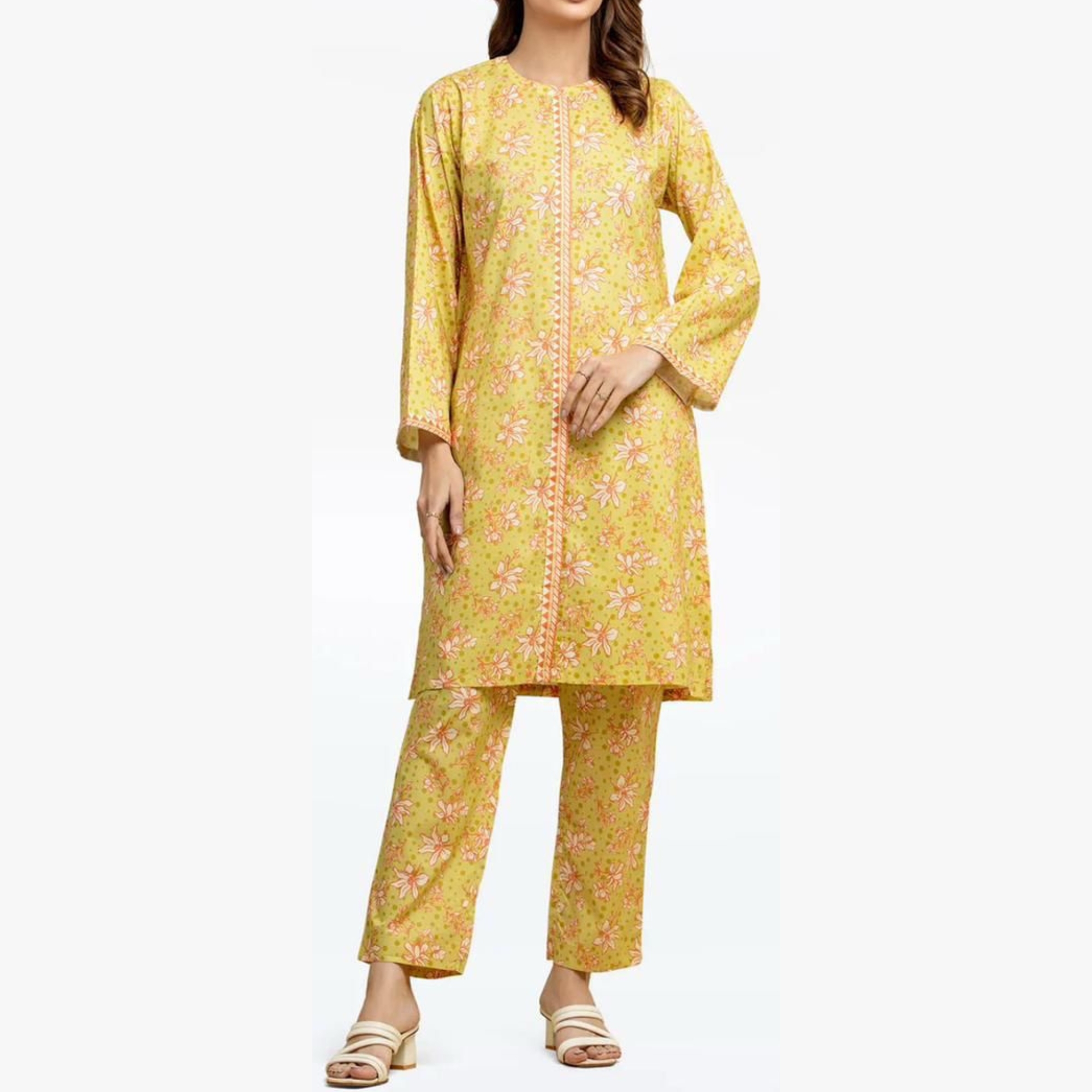 Edenrobe Premium Digital Lawn 2 Piece