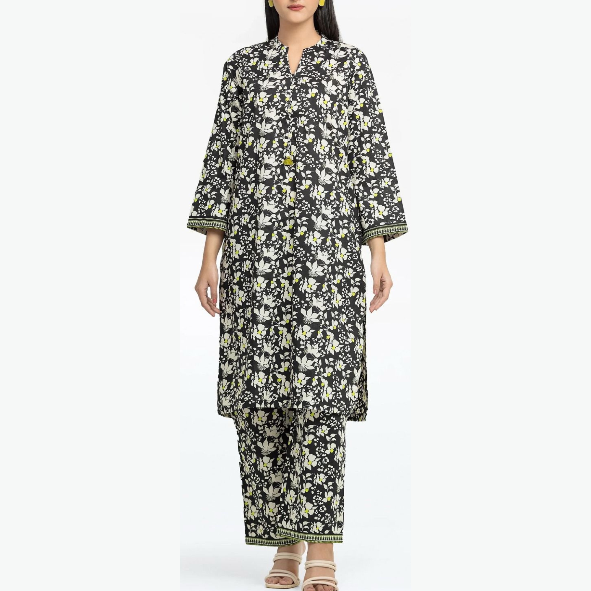 Edenrobe Premium Digital Lawn 2 Piece