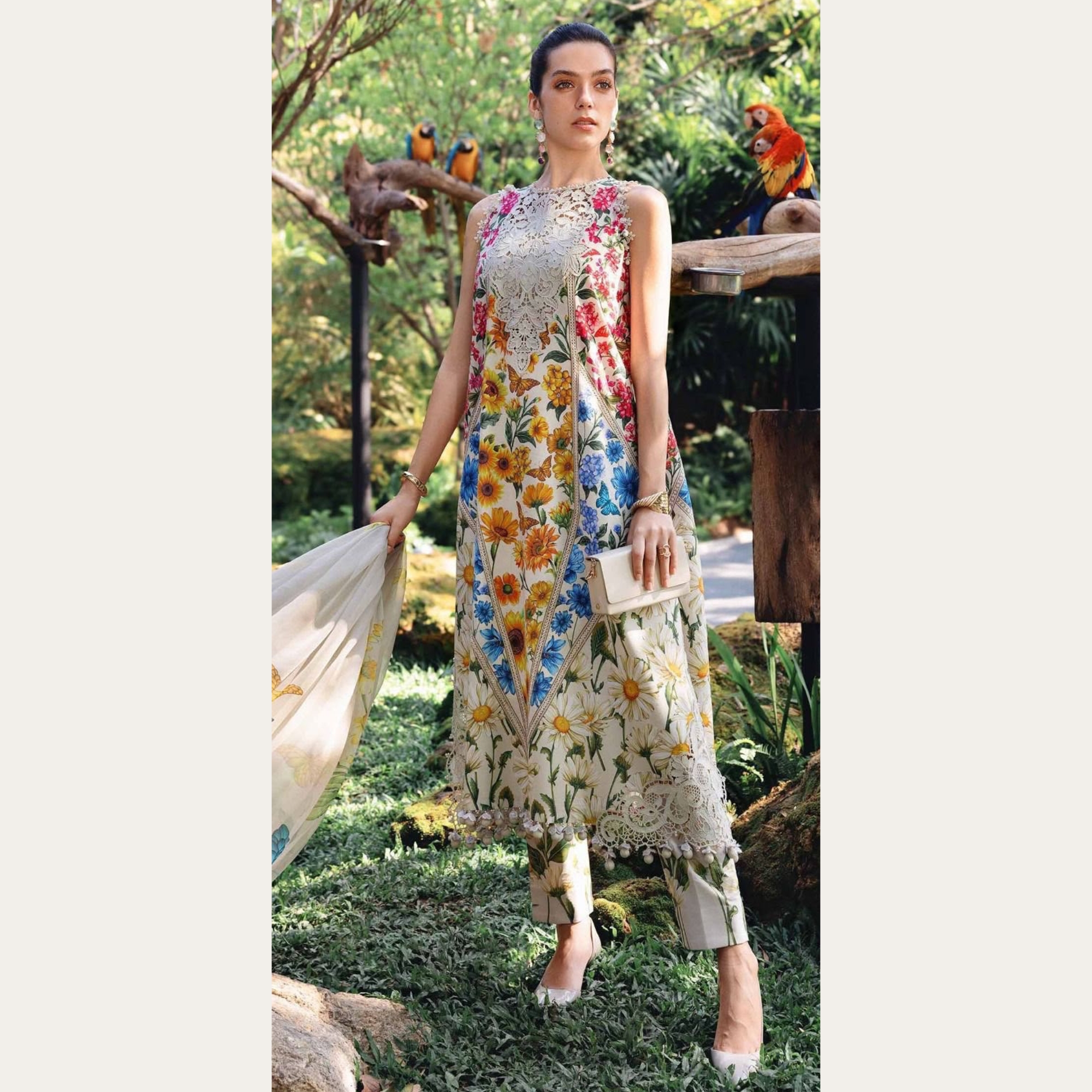 Maria.B Inspired Digital Lawn 3 Piece