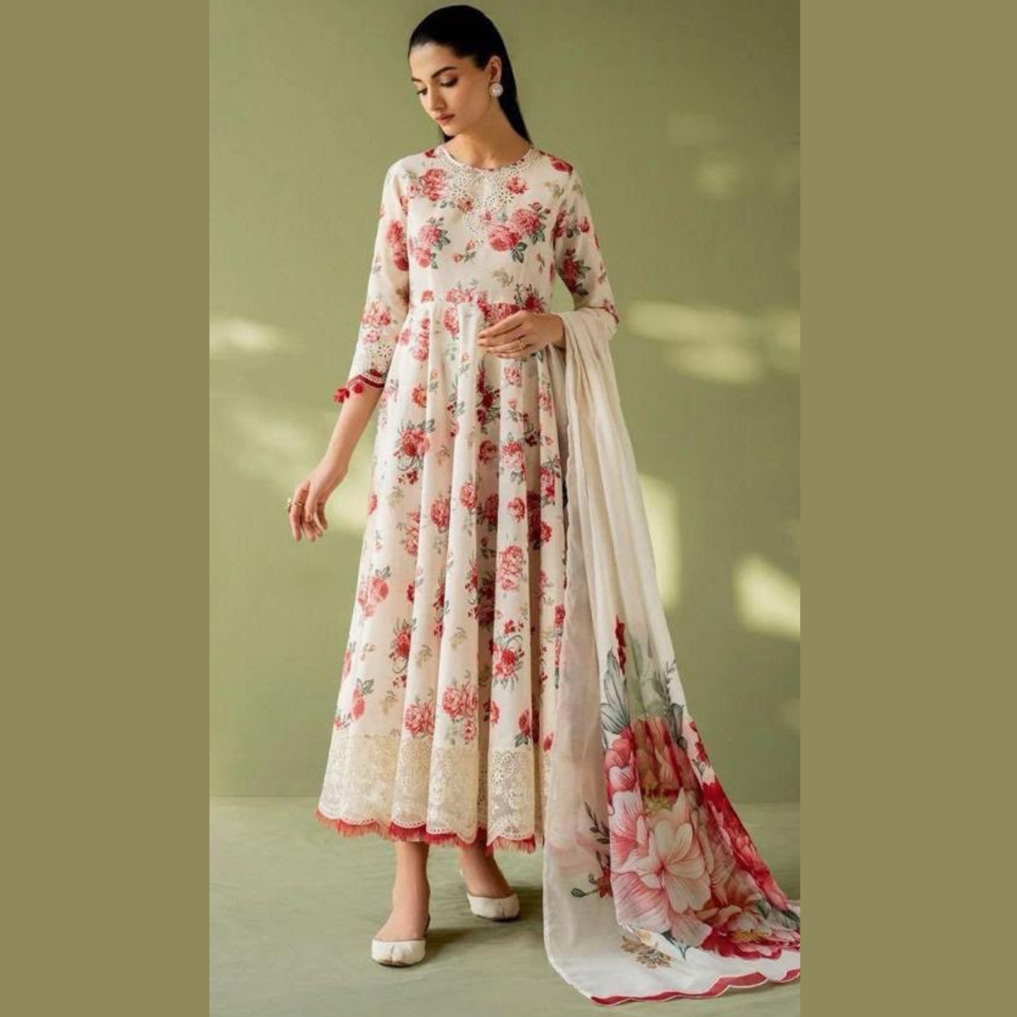 Baroque Inspired Premium Lawn 3 Piece