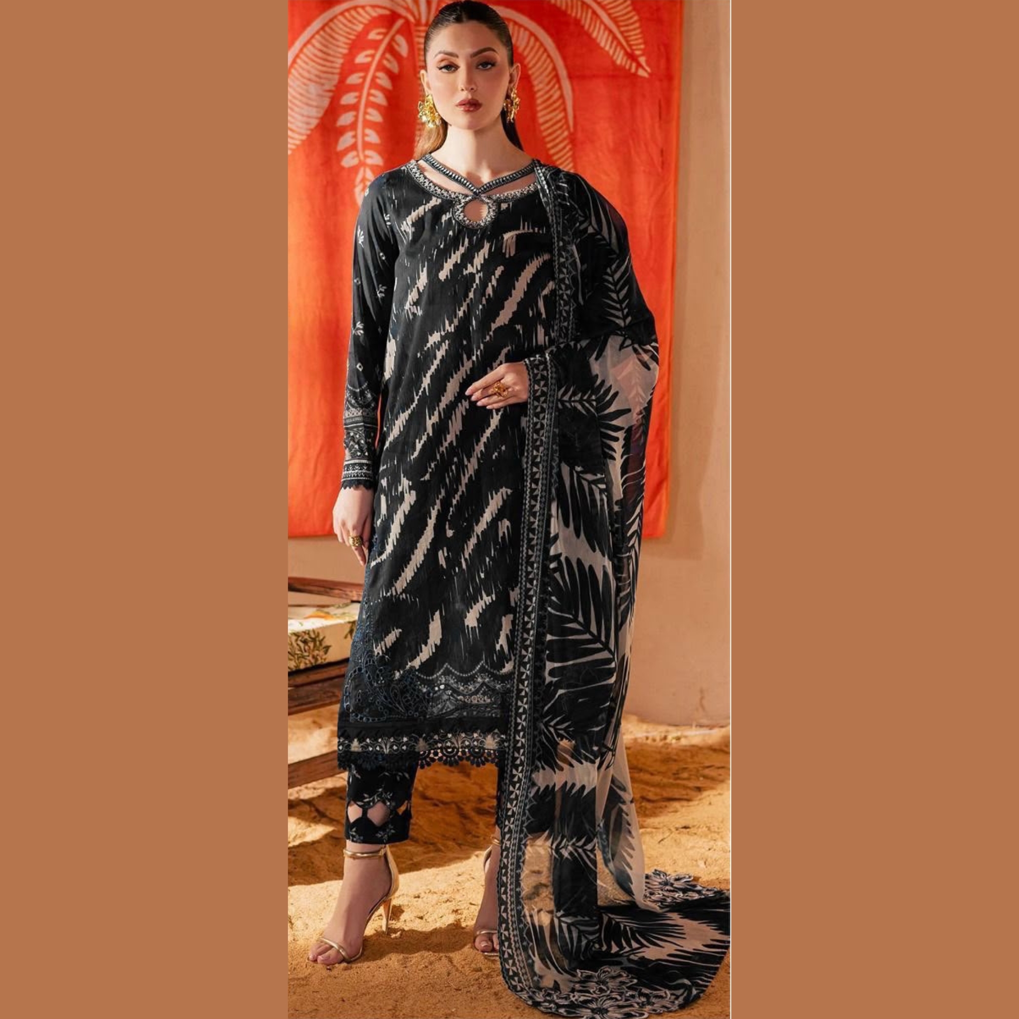 Nureh Inspired Digital Lawn 3 Piece