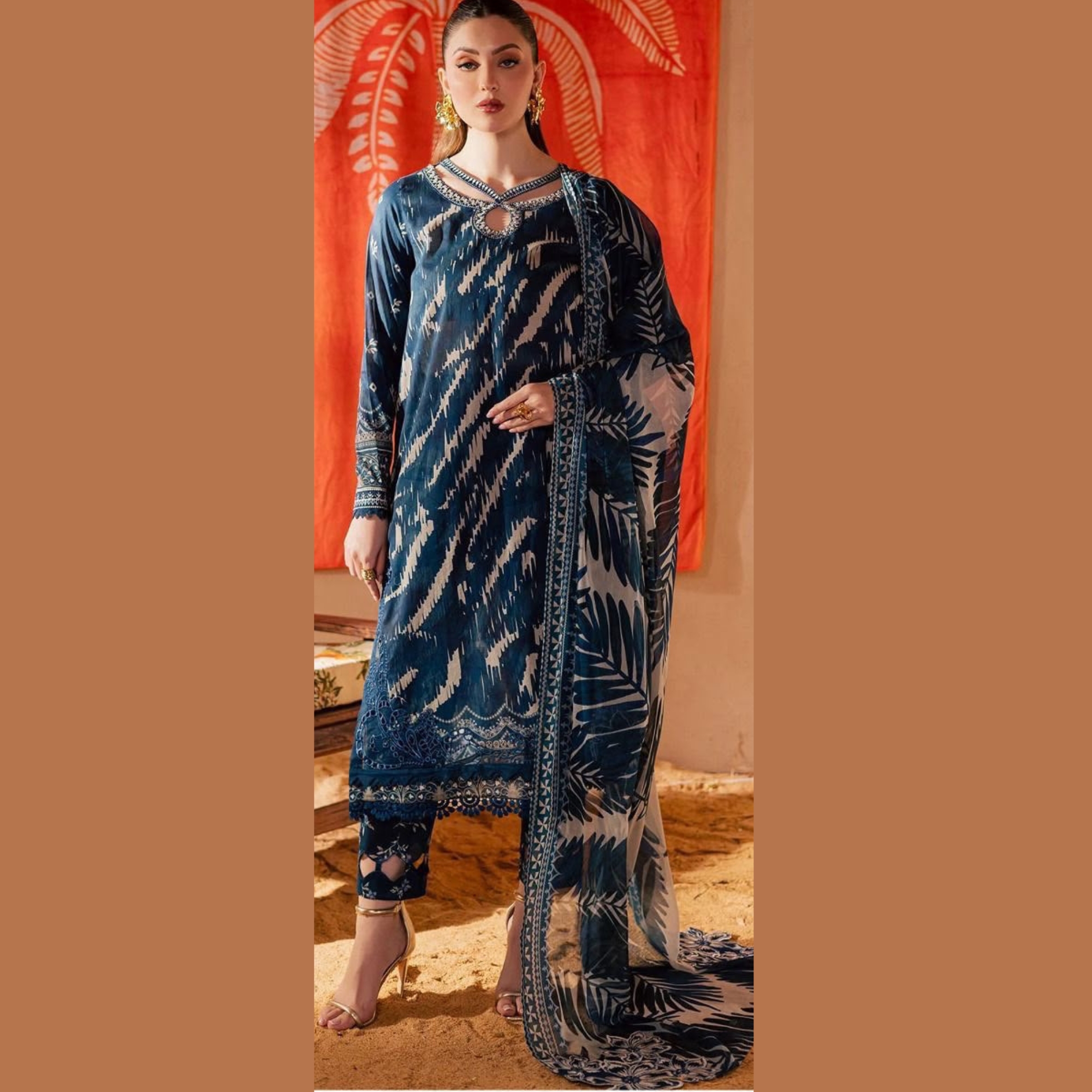 Nureh Inspired Digital Lawn 3 Piece