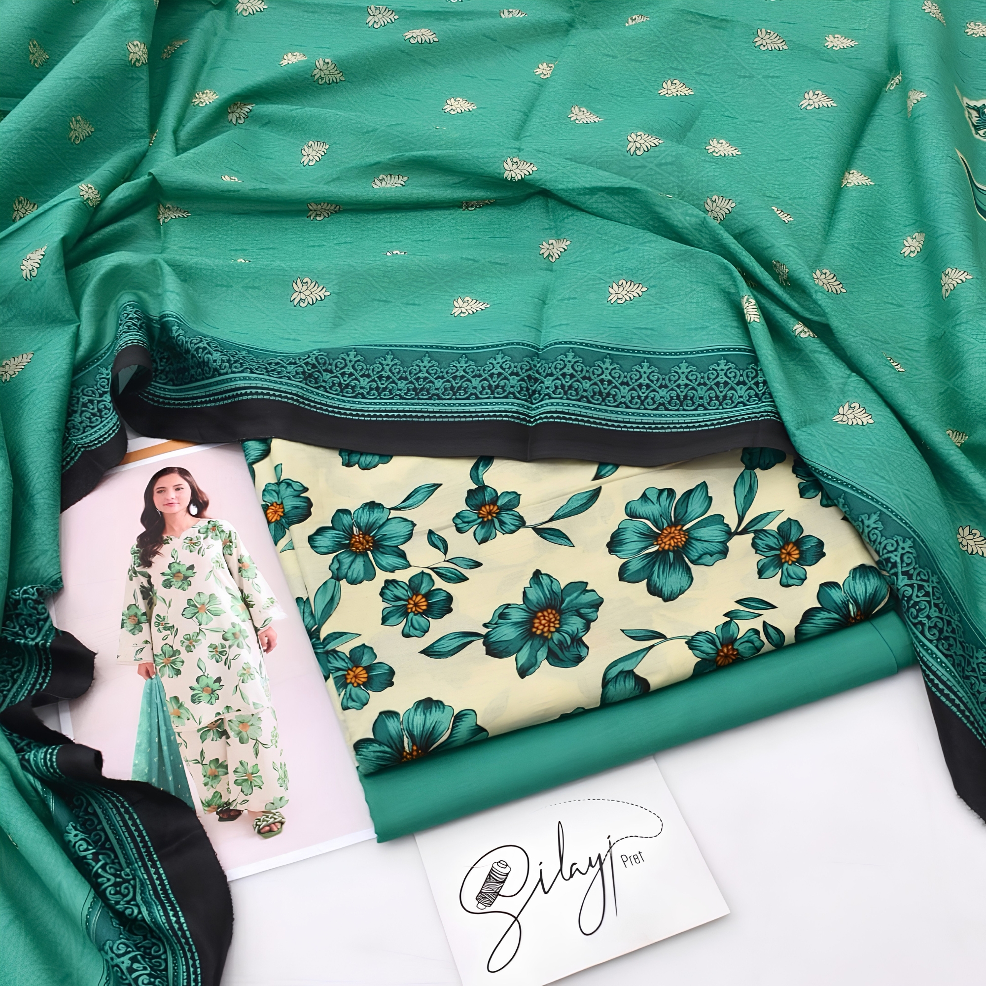 Asifa Nabeel Inspired Premium Lawn Suit