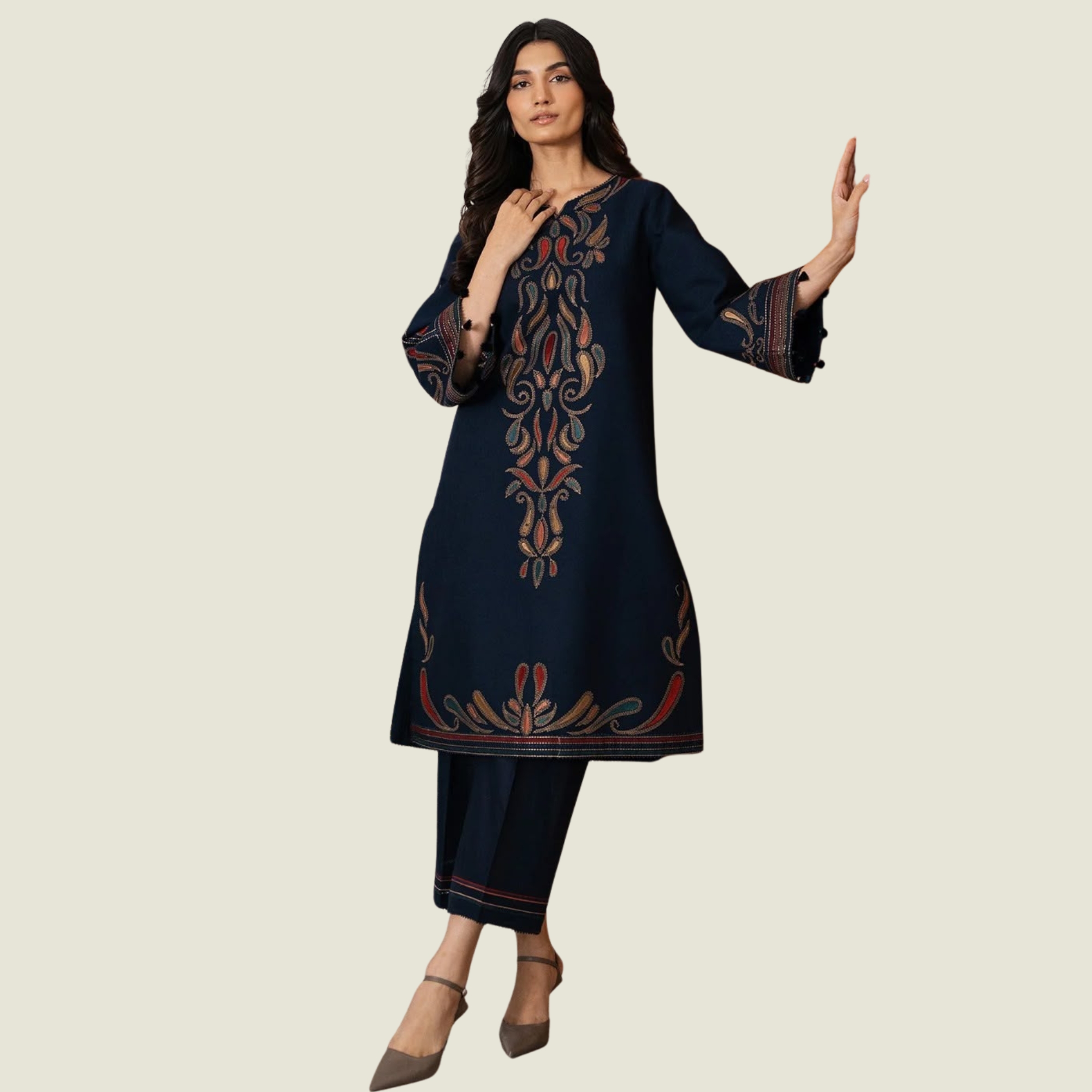 Jazmin Inspired 2PC Lawn Suit