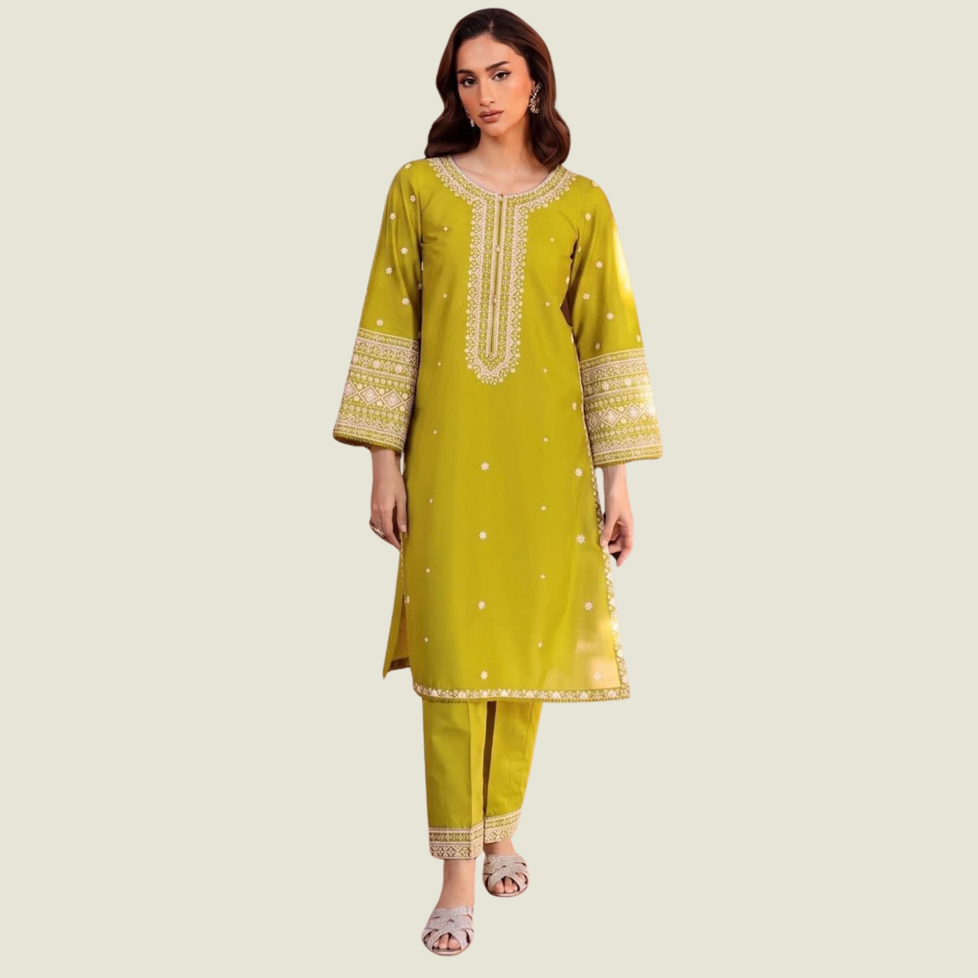 Batik Inspired Elegant Lawn 2PC
