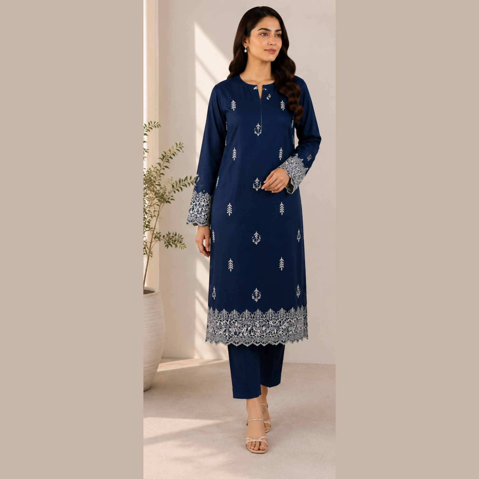 Embroidered Lawn 2-Piece Suit