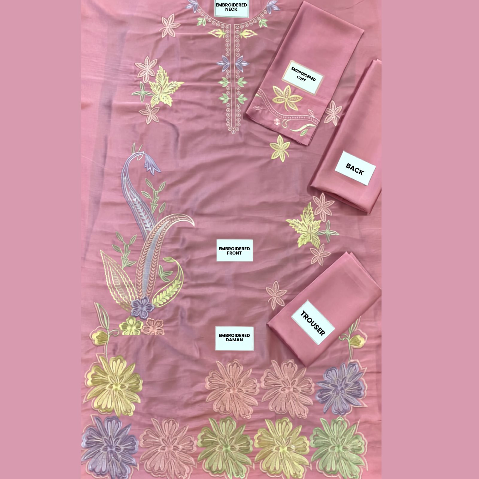 Luxury Silk Inspired Kaftan – Festive Collection 2026